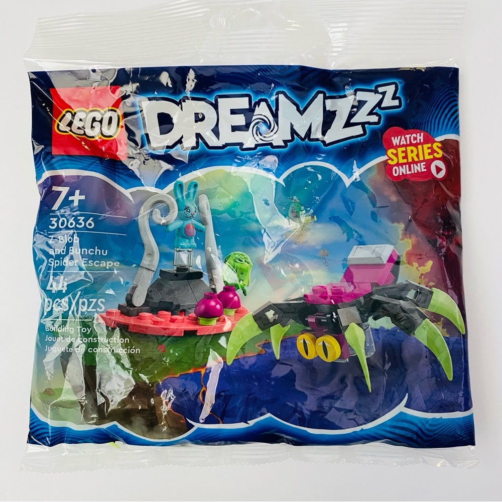Lego | Dreamz Z-blob and Bunchu Spider Escape Set 30636 NWT 44 Pieces